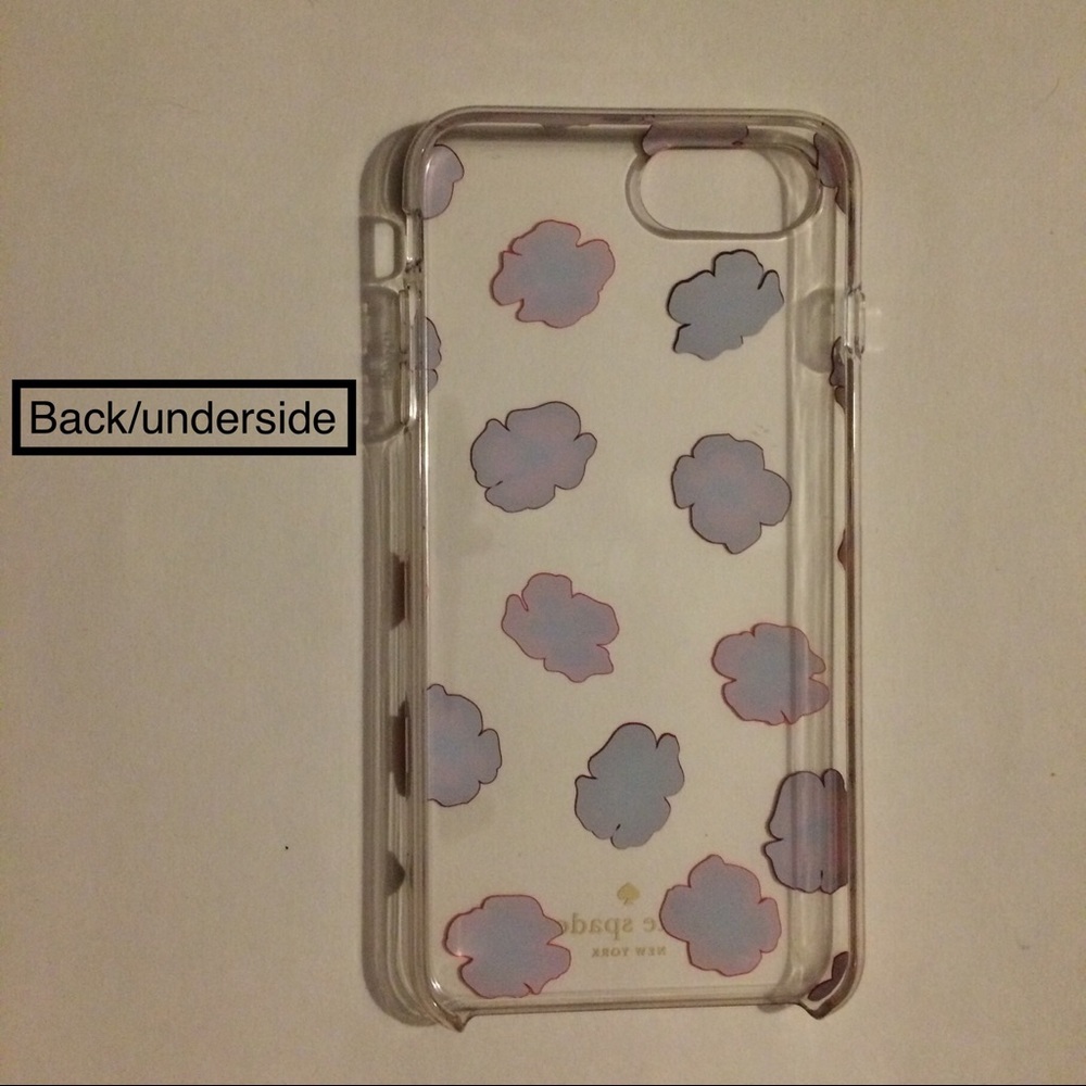 kate spade coral flowers cover iPhone 6+, 7+, 8+ - Picture 3 of 6